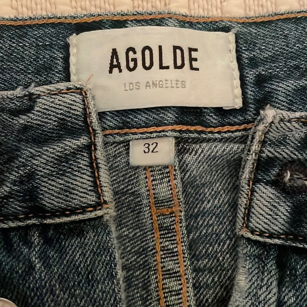 AGOLDE Riley cropped jean